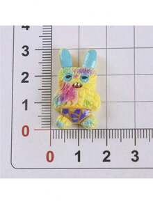 1 Box Of 9pcs Random Funny Roaring Monster Fridge Magnets, Cartoon Ugly Cute Resin Creature Refrigerator Stickers, Creative Kitchen Cabinet Decor, Cool Gift For Boys, Kids, Teenagers - Multicolor - View 5