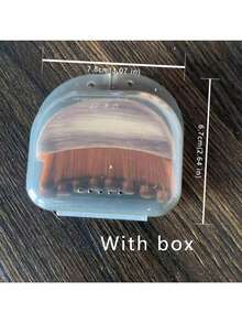 5支装淋巴轮廓面部刷 - 手动淋巴引流按摩器，柔软刷毛，用于塑形和清洁，低过敏性人体工学面部刷 - 彩色 - 查看 9