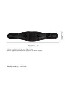 Electric Heating Waist Massage Belt, Vibration Hot Compress Brace Belt Back Relax Support Belt, Heating Pads, 5 Heating Levels And 3 Vibration Modes, Heating Compress Massage Belt, Vibration Massager, Abdominal Waist Massager, Warm Heating Compress Uterus Belt - Multicolor - View 11