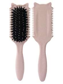 2035-brushes Cepillo rizador, adecuado para peinar, dar forma y fijar el cabello rizado, tanto para hombres como para mujeres, se puede usar en cabello seco o húmedo - Multicolor - Ver 20