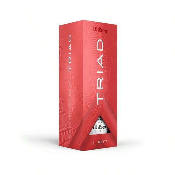 2025 Triad Golf Balls - White, 12 Balls