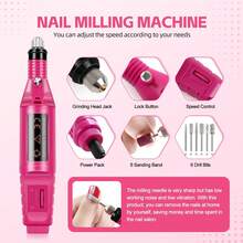 Acrylic Nail Kit For Beginners With Everything Nails Kit Acrylic Set With Drill And U V Light Professional Glitter Powder Decorations Rhinstones DIY Gifts For Women - Bộ móng Acrylic - Xem 4