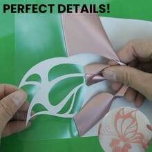 Fluorescent PU Heat Transfer Vinyl Material, Suitable For T-Shirts And Bags, Iron-On Vinyl Material, Suitable For All Cutting Machines, Easy To Cut - Multicolor - View 6