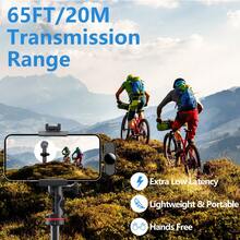 Wireless Lavalier Microphone For IPhone, IPad And Type-C, With Ultra-Low Latency Noise Cancellation Design, Plug And Play, Suitable For Video Shooting, Content Creation, Podcasting, Gaming And More - Black - View 3