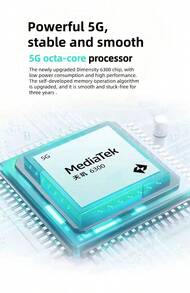 Honor 华为荣耀Play 60m，6000mAh超长续航，120Hz爱眼高刷新率LCD屏幕，天玑6300芯片，IP64防摔防水，6.61英寸5G手机，15W快充，1300万像素主摄像头，5G新款智能手机，中国版双卡双待，仅支持中英文。 - 玉龍雪 - 查看 9