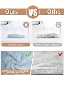 4 piezas/1 pieza Toalla de microfibra ultra suave - Secado rápido, súper absorbente, gorro de secado de cabello súper absorbente de 300 g/m², toalla envolvente de coral fleece de secado rápido, para mujeres y niñas, suave para el cabello rizado o dañado - Multicolor - Ver 10