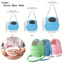 Small Pet Travel Backpack, Panoramic Window View, Breathable & Comfortable, Warm Sleeping Bag Design Suitable For Rabbits, Hamsters, Hedgehogs, Outdoor Travel Tote