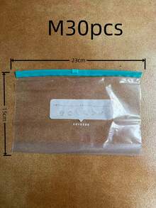 40 szt. torebek strunowych do przechowywania żywności, grube torby do zamrażania w lodówce, nadające się do mikrofalówki, wielokrotnego użytku, odpowiednie do organizacji (dostępne w opakowaniach: 25 szt., 30 szt., 20 szt., 15 szt., 10 szt., 1 szt.) Powrót do szkoły