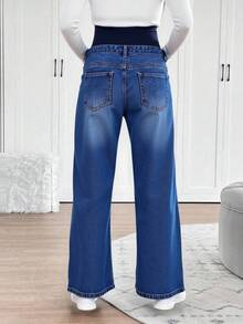 Maternity Jeans - Blue - View 3
