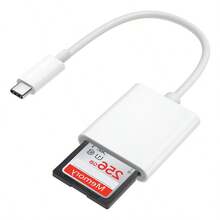 1pc SD Card Reader Adapter Compatible With IPhone 17 Pro Max/17 Pro/17 Air/17/16/15/14/13/12/11/XS/XR/8/7/6, S25/S24/S23/S22/S21, IPad, Laptop Computers