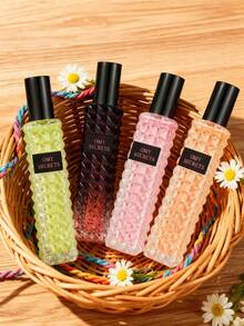 4PCSWomen's Perfume Gift Box Set, 4-Piece Series, Which Includes Encounter Pink Golden Bamboo Rhythm Beautiful Life. This 4-Piece Set Is The Perfect Gift, Providing A Long-Lasting Scent Suitable For A Date - Hương hoa - Xem 6
