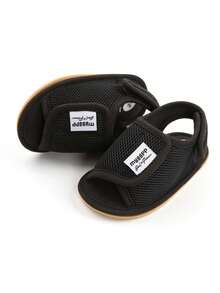 Infant Boys Girls Sandals Premium Infant Summer Outdoor Shoes Soft Anti-Slip Sole Toddler Prewalker,0-3 6-12 12-18 Months - Black - View 10