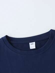 1PC Boys Fun Game Print Short Sleeve T - Shirt, Soft Skin - Friendly, Summer Fashion Outfit