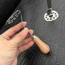 Wooden Bear Shaped Clay Mold, Stainless Steel Clay Mold, Baby Food Supplement Tools, Wholesale - Brown - View 4