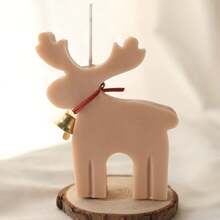 Lumânări parfumate de Crăciun, Decor de lumânare de Crăciun în formă de cerb, Parfum pentru casă, Cadouri cu lumânări de Crăciun Decor pentru casă Decorațiuni de Crăciun Decor pentru cameră, Cadouri de Crăciun