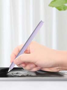 Vỏ bút cảm ứng Apple Pencil thế hệ 2, Vỏ bảo vệ bằng silicon chống rơi dễ thương màu trơn cho Apple Pencil 2 - Nhiều màu - Xem 2