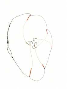 5 Packs Fishing Treble Hooks, Sturdy Stainless Steel Barbed Hooks For Carp, Crucian Carp, Bream, Bass Fishing, Anti- Fishing Tackle Accessories - Black - View 4