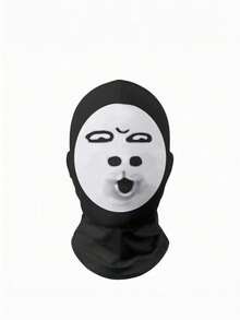 1个趣味恐龙图案拉法帽面罩，新奇滑雪面罩，恶搞礼物 - 彩色 - 查看 10