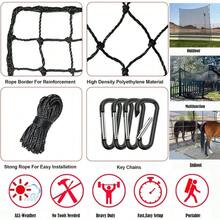 Baseball Softball Backstop, Sports Net, Sports Netting Barrier, Sports Netting Backyard, Twisted Knotted PE Net - 10x10ft - View 5