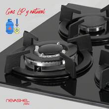 Found NEVASHEL Parrilla A Gas Empotrable Estufa 5 Quemadores Nevashel Kitchen AD-15 Estufa A Gas Empotrable De Acero Inoxidable Elegante 5 Quemadores Adaptable A Gas Lp O Gas Natural Con Encendido Electrico Cocinas - Plateado - Ver 8