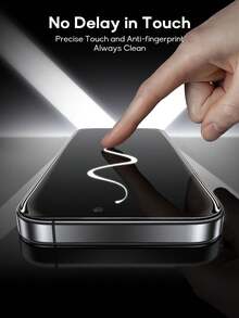 Yezodawee Privacy Anti-Spy Matte Screen Protector - Full Coverage Matte Anti-Spy Tempered Glass Screen Protector With Privacy Protection, Anti-Scratch, Anti-Shock, And Smooth Touch, Compatible With IPhone 17 Pro Max/17 Pro/17 Air/17/16 Pro Max/16 Plus/15 Pro Max/16E/14/13/12/11 Series