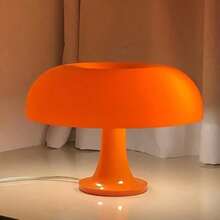 Mushroom Lamp, Dimmable Mushroom Table Lamp, 3 Lighting Modes, 70s Retro Lamp, Medieval Modern Lamp, Mushroom Shaped Donut Lamp, Suitable For Bedrooms, Cool Home Decoration Aesthetic Lamp - 彩色 - 查看 10
