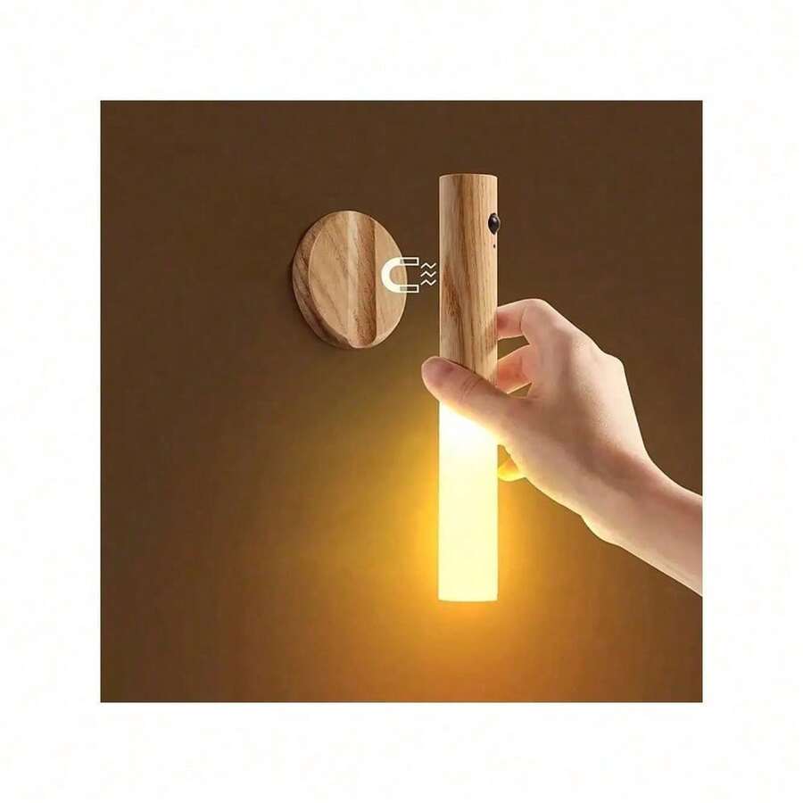 Novelty Portable LED Light Fully Automatic Induction Type LED Light USB Magnetic Corridors Porch Lights PIR Motion Sensor