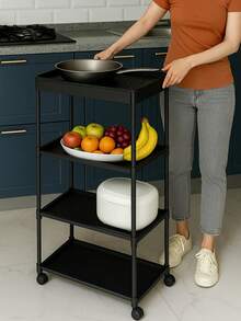 Cleaning Cart & Accessories - 黑色 - 查看 4