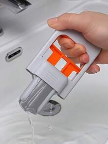 4-Piece Set: 1 Mop + 3 Sponge Desk Cleaning Pads - Quick Cleaning Design, Foldable Space-Saving Handheld System, Suitable For Home, Office, Bathroom And Kitchen Compact Desk Scrubber, Ideal For Small Apartments And Dorms, Durable Plastic Material, Wall-Mounted Flat Mop, Sponge Mop, Mini Kitchen Mop, Office Maintenance, Easy Storage, Sturdy Structure, Home Organization, Dorm Essential