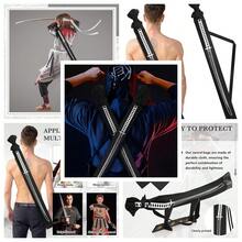 Patelai Sword Bag Katana Carrying Bag Black  Sword Sheath Halloween Cosplay Carrying Case Martial Arts Back Strap Holder For Samurai Cosplay Halloween Party - Stylish - View 1