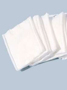 50pcs/100pcs/222pcs Multi-Purpose Thickened Makeup Pads, Double-Sided Stitched, For Nail Polish Removal, Skin Care, Wet Compress, Home/Travel Use - Multicolor - View 4