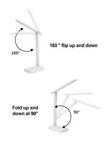 Ipetboom Lampada A Clip LED A Batteria – Luce Da Lettura Portatile, Con Pannello, Per Casa, Viaggi E Dormitorio, 3 AAA (non Incluse)