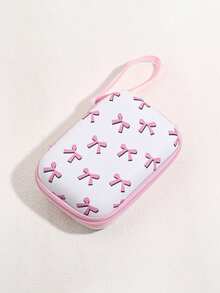 创意彩绘数据线充电器收纳袋，专为整理数据线、充电器、耳机和其他小型数码产品而设计。采用一体式EVA材质，顺滑拉链设计，360°全方位保护，让您的数码配件收纳告别单调。 - 彩色 - 查看 10