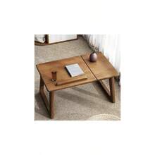 Foldable Computer Desk Wooden Low Table Japanese Tatami Small Coffee Table - Multicolor - View 9