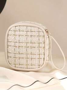 1pc Sanitary Pad Storage Bag, Travel Makeup Bag, Cosmetic Organizer Bag, Home Sanitary Pad Storage Bag, Back To School Student Sanitary Pad Storage Box, Large Capacity Student Sanitary Pad Storage Bag, Mini Sanitary Pad Storage Bag, Sanitary Pad Storage Box Organizer, Women's Menstrual Products, Sanitary Pad Storage Bag, Portable Sanitary Pad And Cosmetic Red Packet, School Supplies, Student Supplies, Office Supplies, Home Goods, Travel Supplies, Travel Camping Outdoor Hiking Menstrual Products - Multicolor - View 11