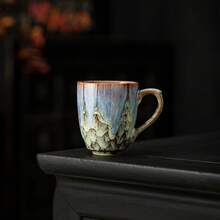 Cốc cà phê gốm sứ cao cấp nung lò, thích hợp cho Espresso, Latte Art và trà chiều kiểu Mỹ - Nhiều màu - Xem 11