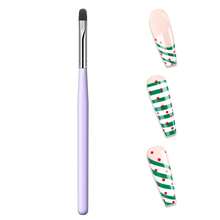 1-8pcs/Set UV Gel Nail Brushes, Suitable For Gel Extension, Nail Art Design, Gel Nail Brushes, Extension Powder, Nail Stickers, Nail Art Pen Set - Multicolor - View 15