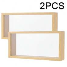 干花相框，立体相框，记忆盒展示盒，可用于展示鲜花、票根、照片、奖牌和3D物品