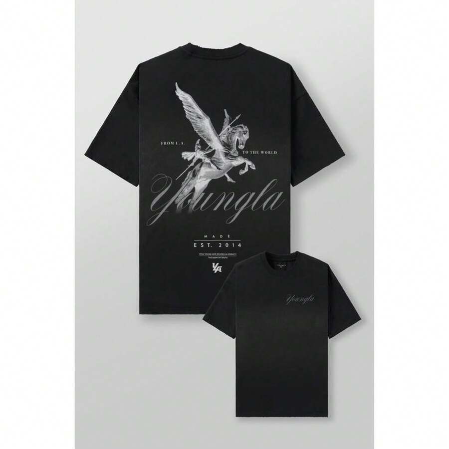 4118 - Warrior T-Shirts - Black - View 1