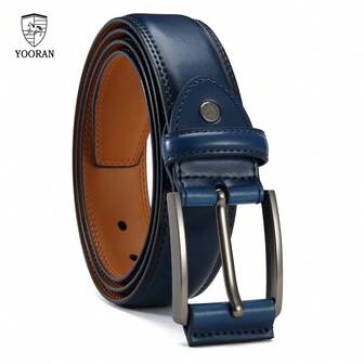 1PC Men Belts - Classic Design With Pin Buckle Cut To Fit Strap Allowing Customized Sizing - Vintage Style, Brand For Doopai, So That You Exude Confidence In Any Occasion Radiate, Travel, And Casual Business Attire, Christmas Gift
