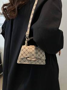 Mini Shoulder Crossbody Bag, Versatile Handbag, Lipstick & Coin Purse - Multicolor - View 7