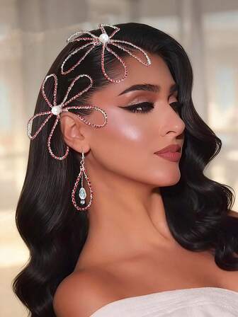 1 pieza Peineta de cristal delicada y pequeña, tocado nupcial para mujeres, decoración para el peinado para boda, fiesta, regalo de Navidad, accesorios de invierno, peineta