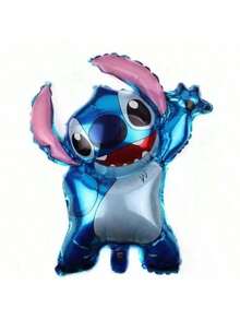 Lilo&Stitch Pink And Blue Foil Balloon Birthday Party Supplies DIY Home Party Decorations