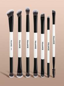 MAANGE 7/11/16/21pcs Professional Makeup Brush Set, Includes Multi-Function Travel Makeup Brushes + Storage Bag, Containing Foundation Brush, Powder Brush, Blush Brush, Concealer Brush, Contour Brush, Nose Brush, Highlighter Brush, Eye Shadow Brush, Eyebrow Brush And Detail Brush. Essential For Home Or Travel, Ideal Gift For Friends And Family. - Multicolor - View 5