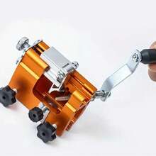 1 Portable Hand-Cranked Chainsaw Sharpener, Quick Chainsaw Sharpening Tool, Portable Chainsaw Sharpening Set, Suitable For Sharpening Accessories Of Various Chainsaws - Multicolor - View 1