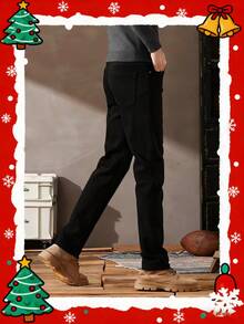 Men's Wash Denim Jeans - Baggy Fit, Casual Streetwear Essential,Trending Denim Jacket - Oversized Style - Relaxed Fit, All - Season Layering - Loose, Vintage - Inspired Streetwear.Christmas Gifts For My Husband & Father Vaqueros Para Hombre - (32L) Stretch-Enhanced Fabric High-Waist Fit - 查看 8