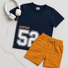 Boys' Spring And Summer Outfit Set - Stylish Boys' Clothing - Blocoirinho - màu đen - Xem 8