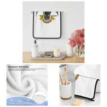 - Toallas de mano de masonera y rito escocs, secado rpido, toallas de microfibra de terciopelo coral, altamente absorbentes, uso como hotel, bao, ducha, toalla de mano, 16x 28 pulgadas - Toallas de mano negras - 16x28 pulgadas - Ver 1