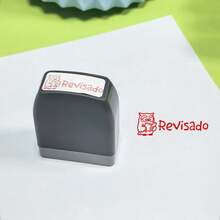 Spanish Teacher Grading Stamps - Expressions For Evaluating Learning Outcomes, Assignments, Etc. Classroom Grading, Homework Encouragement Stamps With Phrases Like "Passed", "Excellent", "Satisfactory", "Completed" And More In Red Ink - Gray-shell Small Spanish Correction Stamp - View 9