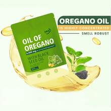 Aceite de orégano MMQ con aceite de semilla negra, 300 cápsulas | Antioxidantes naturales | Apoyo nutricional | Suplemento dietético botánico de alta eficacia para la salud - Otros - Ver 3